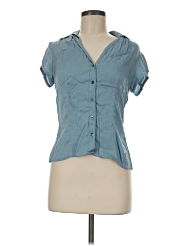 Ann Taylor Short Sleeve Blouse (view 1)