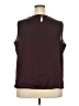 Talbots 100% Polyester Burgundy Sleeveless T-Shirt Size 2X - photo 2