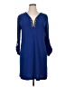 SOHO Apparel Ltd Blue Casual Dress Size XL - photo 1