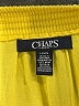 Chaps Yellow 3/4 Sleeve Blouse Size L - photo 7