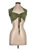 Shein Green Sleeveless Blouse Size 12 - photo 1