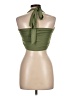 Shein Green Sleeveless Blouse Size 12 - photo 2