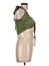 Shein Green Sleeveless Blouse Size 12 - photo 4