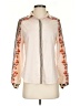 Shein 100% Polyester Ivory Long Sleeve Blouse Size 4 - photo 1