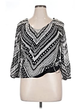 INC International Concepts 3/4 Sleeve Blouse (view 1)