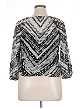 INC International Concepts 3/4 Sleeve Blouse (view 2)