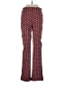 Zara Hearts Burgundy Casual Pants Size XS - photo 1