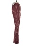 Zara Hearts Burgundy Casual Pants Size XS - photo 4