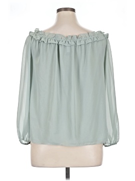 INC International Concepts 3/4 Sleeve Blouse (view 2)