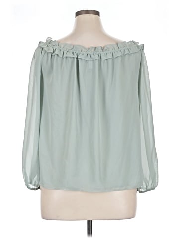 INC International Concepts 3/4 Sleeve Blouse (view 2)