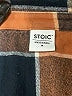 Stoic Brown Long Sleeve Polo Size S - photo 7
