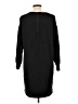 Ellen Tracy Solid Black Casual Dress Size L - photo 2