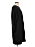 Ellen Tracy Solid Black Casual Dress Size L - photo 4
