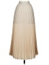 H&M 100% Polyester Ivory Formal Skirt Size XS - photo 2