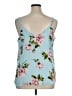 Torrid 100% Polyester Blue Sleeveless Blouse Size Lg Plus (0) - photo 2