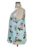 Torrid 100% Polyester Blue Sleeveless Blouse Size Lg Plus (0) - photo 5
