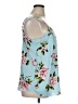 Torrid 100% Polyester Blue Sleeveless Blouse Size Lg Plus (0) - photo 4