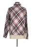 Tahari Plaid Ivory Pullover Sweater Size M - photo 1