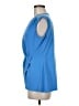 Chaus Blue Sleeveless Blouse Size M - photo 5