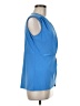 Chaus Blue Sleeveless Blouse Size M - photo 4