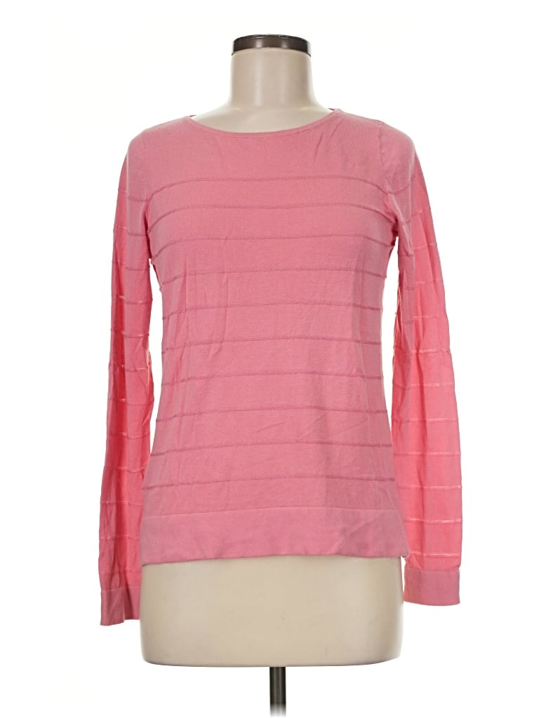 Pre-owned Ann Taylor Loft Sweatshirt In Pink