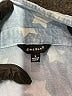 Sim & Sam 100% Rayon Stars Blue Sleeveless Button-Down Shirt Size L - photo 7