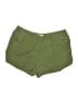 Madewell Solid Green Pull-On Shorts Size XL - photo 1