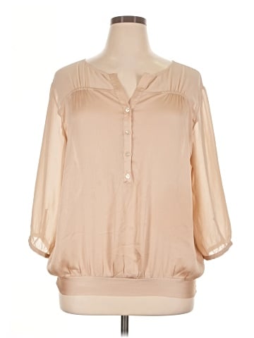 New York & Company 3/4 Sleeve Blouse (view 1)
