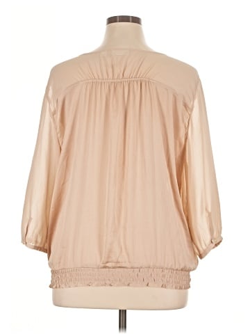 New York & Company 3/4 Sleeve Blouse (view 2)