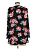 Sami & JO 100% Polyester Black Long Sleeve Blouse Size L - photo 2