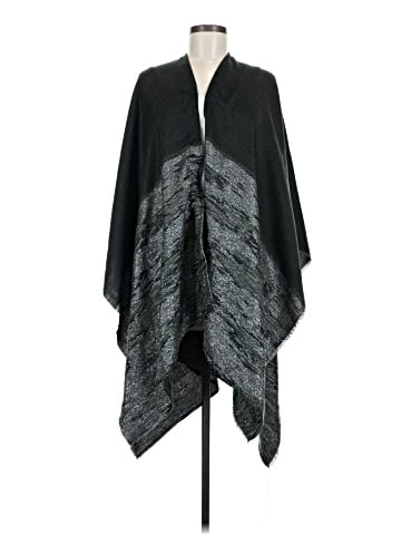 Black Saks Fifth Avenue Poncho (view 1)
