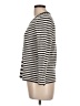 Worth New York Stripes Gray Silk Pullover Sweater Size L - photo 5