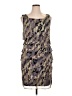 Connected Apparel 100% Polyester Camo Gray Cocktail Dress Size 14 - photo 1