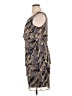 Connected Apparel 100% Polyester Camo Gray Cocktail Dress Size 14 - photo 5