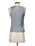 Madewell Gray Sleeveless Button-Down Shirt Size 00 - photo 2