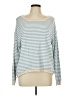 Unbranded 100% Cotton Stripes Blue Pullover Sweater Size L - photo 1