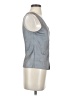 Madewell Gray Sleeveless Button-Down Shirt Size 00 - photo 4