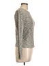 Old Navy Metallic Gray Pullover Sweater Size L - photo 4