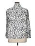 Joules 100% Viscose Print Ivory Long Sleeve Button-Down Shirt Size 14 - photo 2