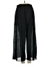 LACAUSA 100% Polyester Black Casual Pants Size XS - photo 2