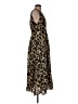 J.Crew Animal Print Brown Cocktail Dress Size M - photo 4