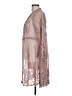 Miss Chievous 100% Nylon Pink Kimono Size L - photo 5