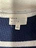 Dee Elly 100% Polyester Stripes Blue Casual Dress Size S - photo 7