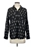 Madewell Argyle Black Long Sleeve Button-Down Shirt Size S - photo 1