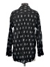 Madewell Argyle Black Long Sleeve Button-Down Shirt Size S - photo 2