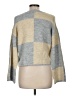 Z Supply Color Block Gray Pullover Sweater Size M - photo 2