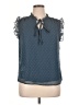 Unbranded 100% Polyester Blue Sleeveless T-Shirt Size XL - photo 1