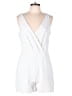 Adelyn Rae Solid White Romper Size L - photo 1