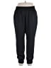 Bar III 100% Polyester Solid Black Casual Pants Size XL - photo 1