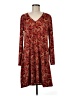 Nine Britton Paisley Red Casual Dress Size M - photo 1